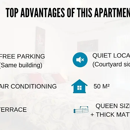 Appartement Nestor&jeeves - Harmonie Terrasse - - Free Parking Nice